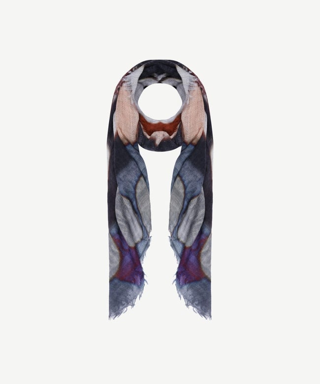  YARGICI Desenli Yün Şal