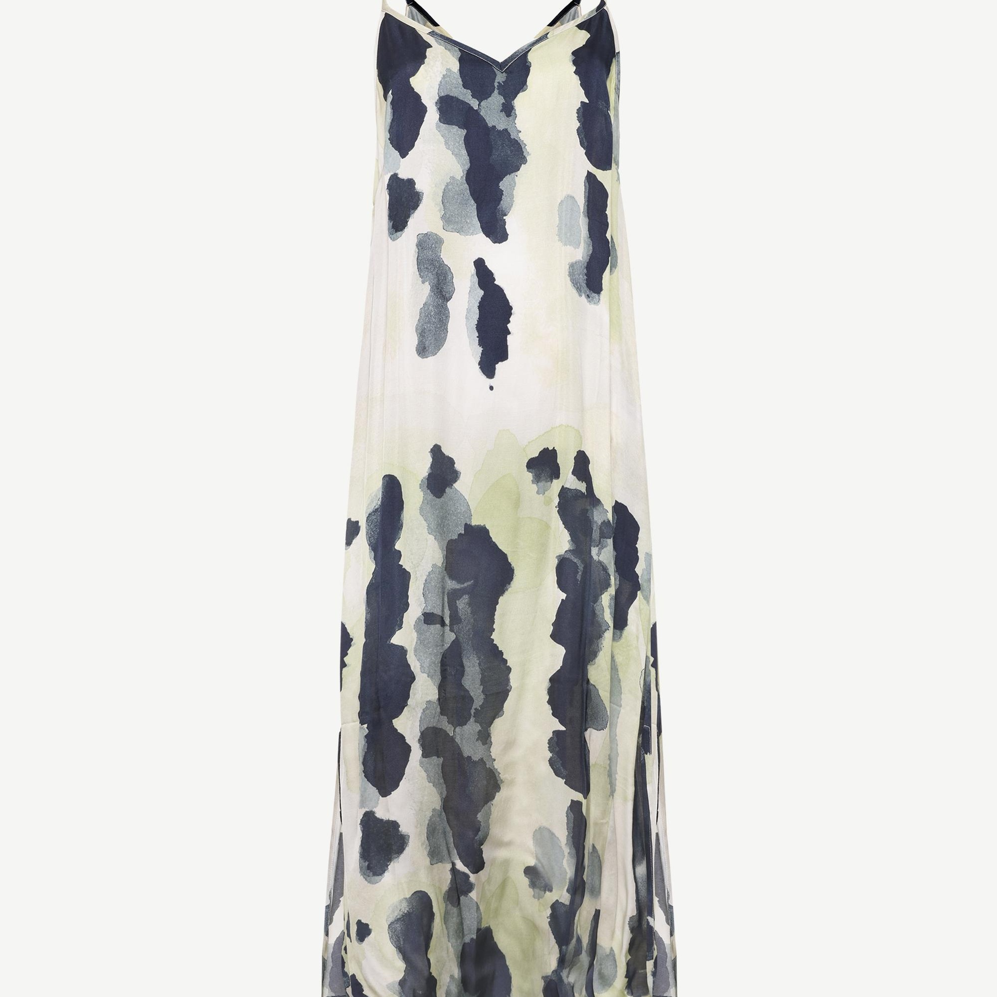 YARGICI Askılı Midi Boy Elbise