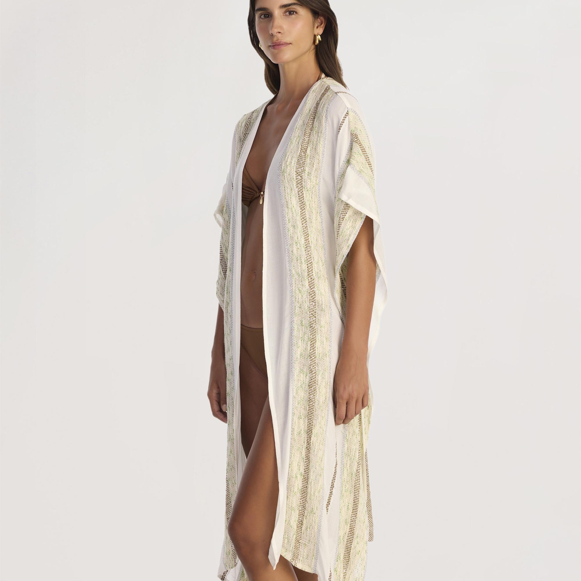 YARGICI Uzun Bağlama Detaylı Elbise