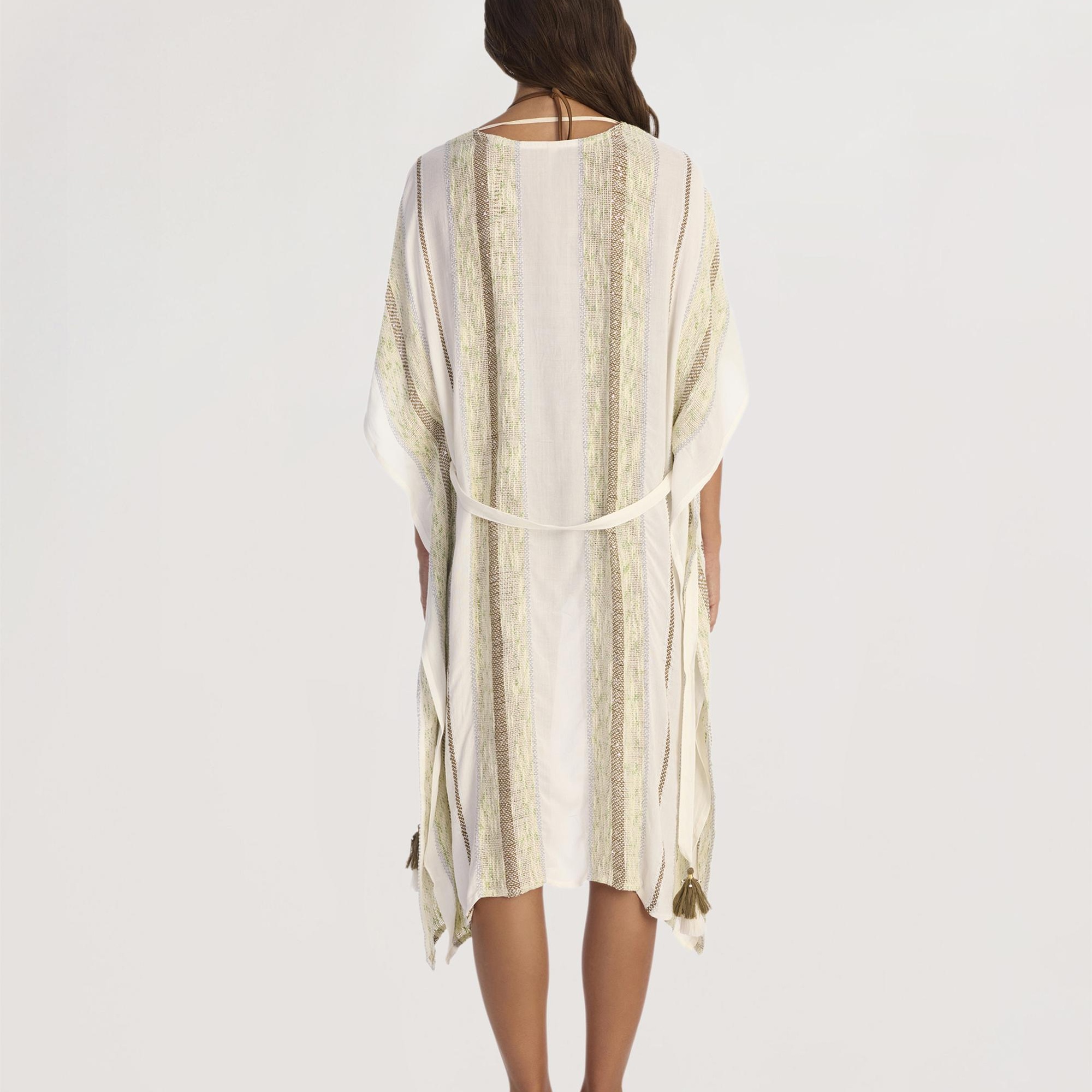 YARGICI Uzun Bağlama Detaylı Elbise