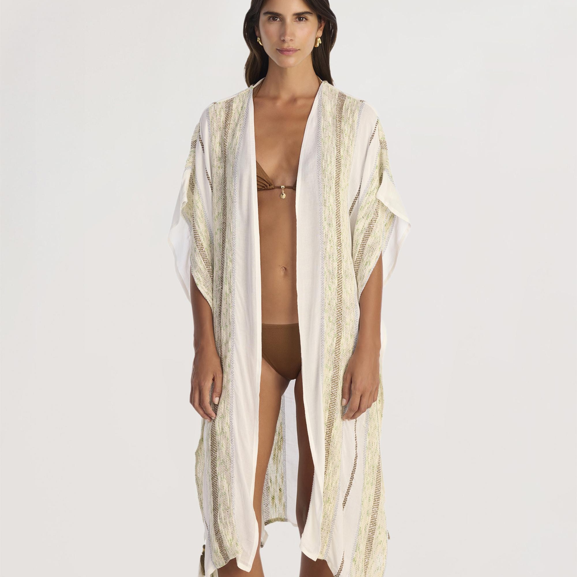 YARGICI Uzun Bağlama Detaylı Elbise