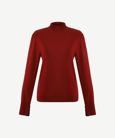  YARGICI Regular Yarım Balıkçı Yaka Uzun Kol Kazak