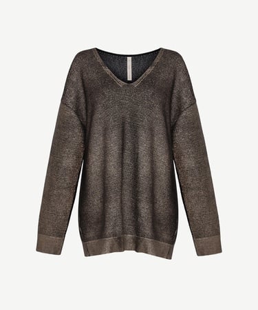  YARGICI Regular V Yaka Uzun Kol Kazak