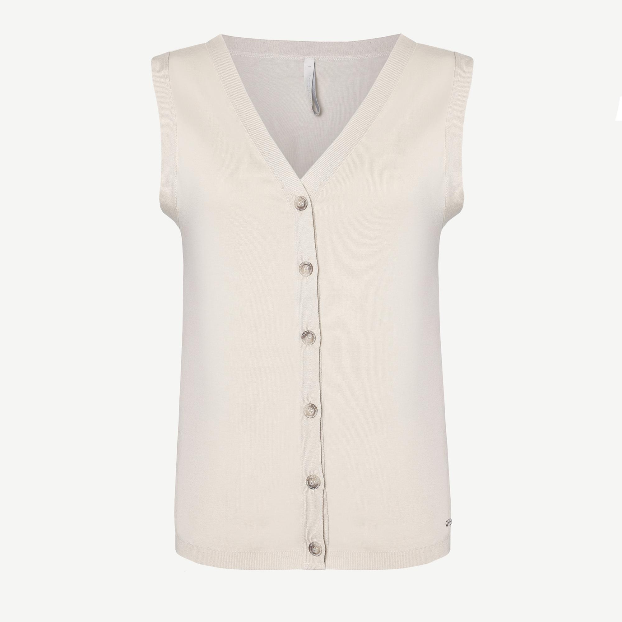 YARGICI V Yaka Önden Düğmeli Hırka