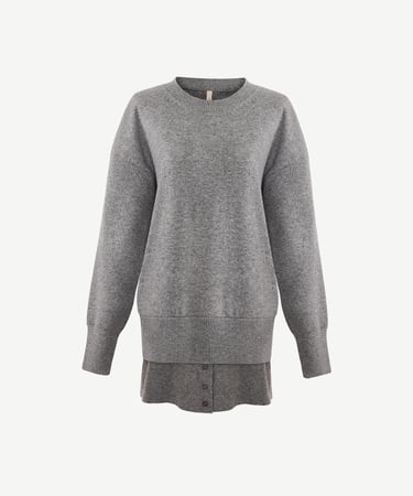  YARGICI Regular Bisiklet Yaka Uzun Kol Kazak