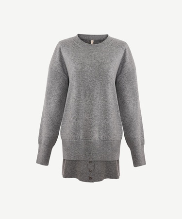  YARGICI Regular Bisiklet Yaka Uzun Kol Kazak