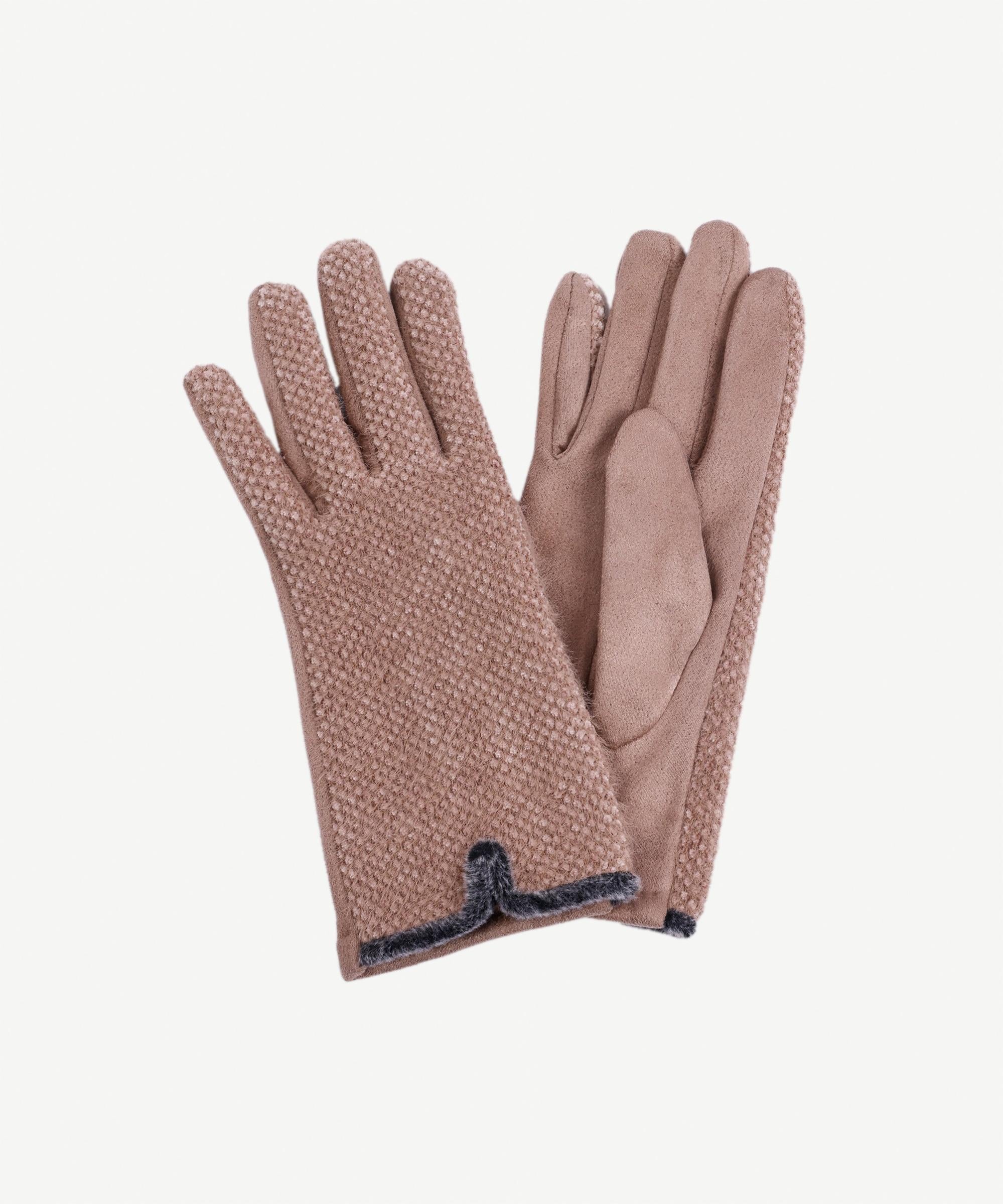  YARGICI Örgü Kumaş Detaylı Eldiven