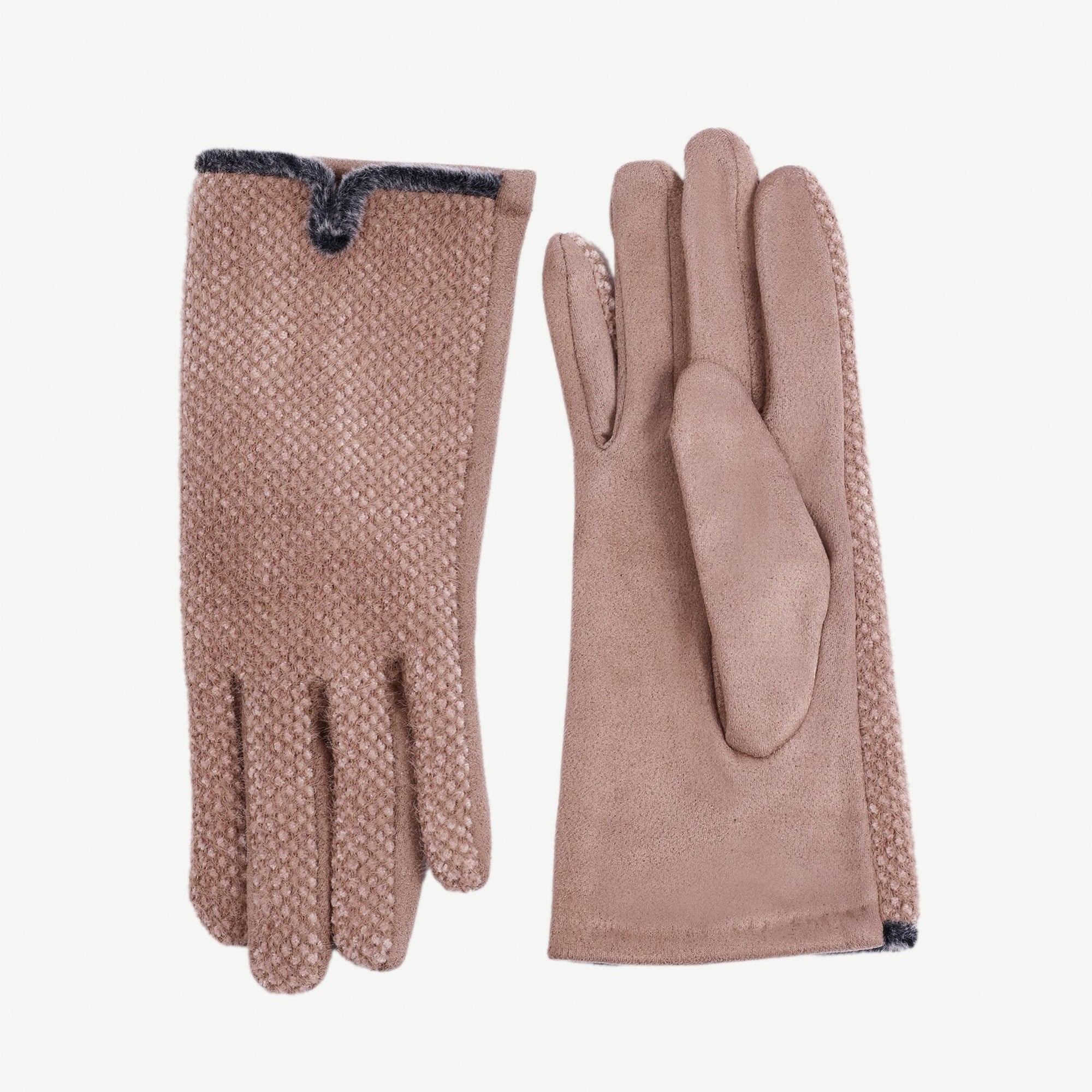 YARGICI Örgü Kumaş Detaylı Eldiven
