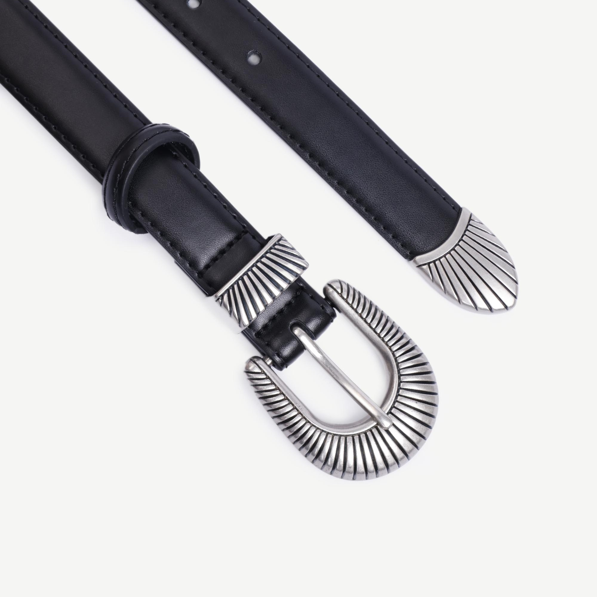 YARGICI Western Toka Detaylı Deri Kemer