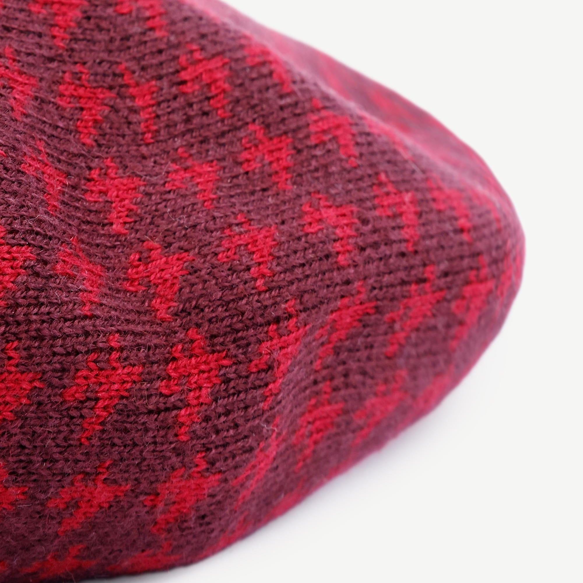 YARGICI Yün Karışımlı Bordo Fransız Şapkası