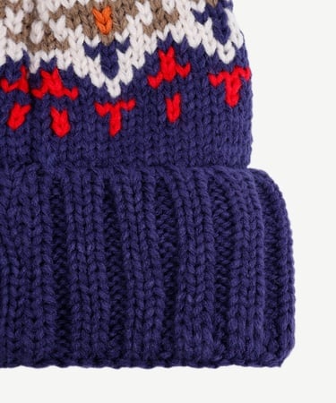  YARGICI İçi Polarlı Örgülü Desenli Bere