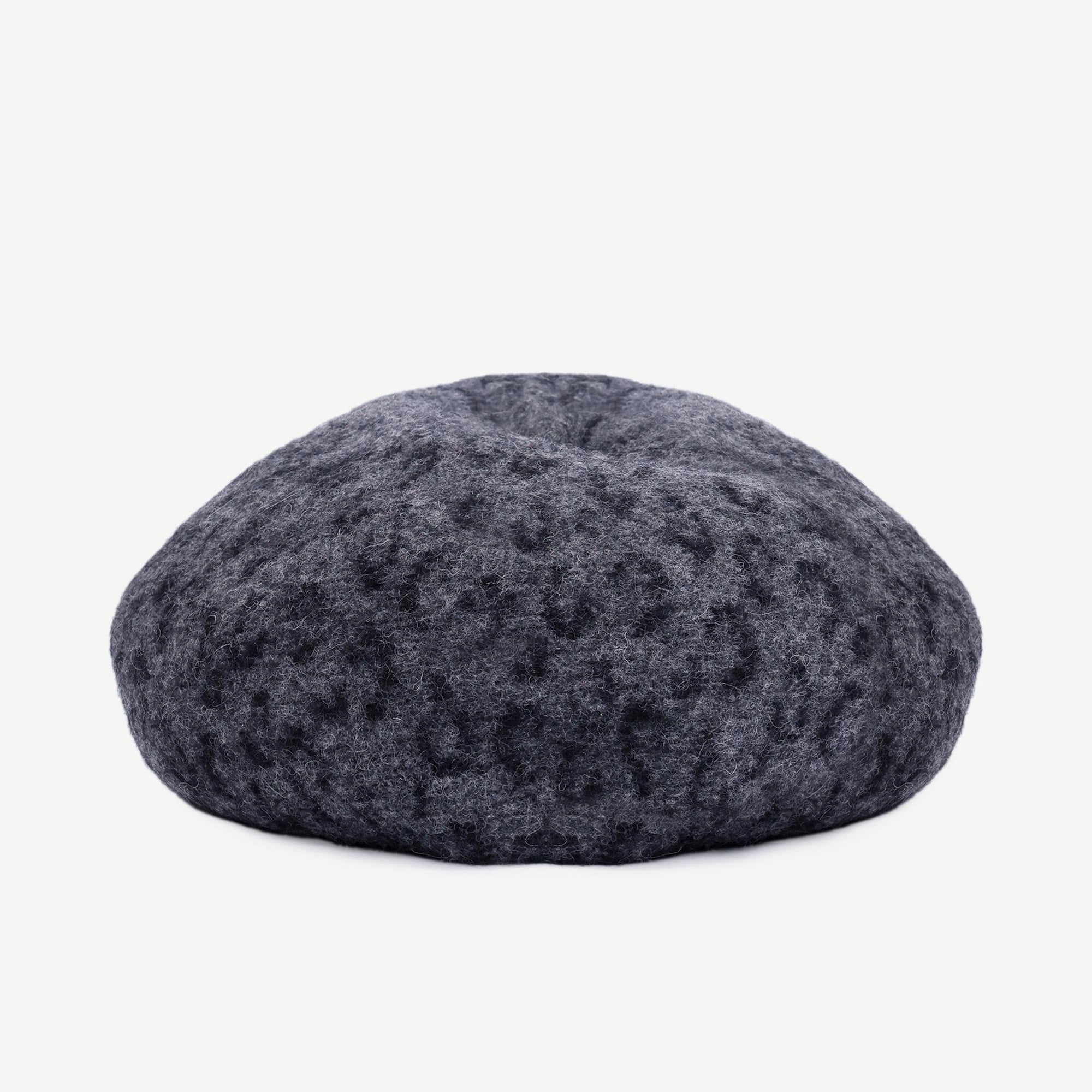 YARGICI Yün Karışımlı Leopar Desenli Şapka