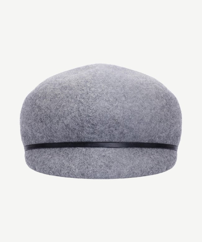  YARGICI Yün Boncuk Detaylı Şapka