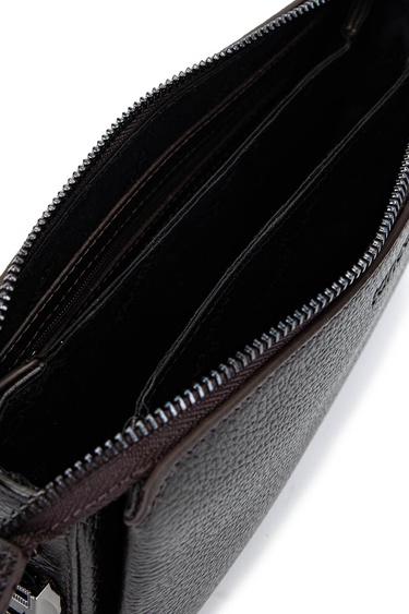  Tamer Tanca Erkek Hakiki Deri Kahverengi El Çantası