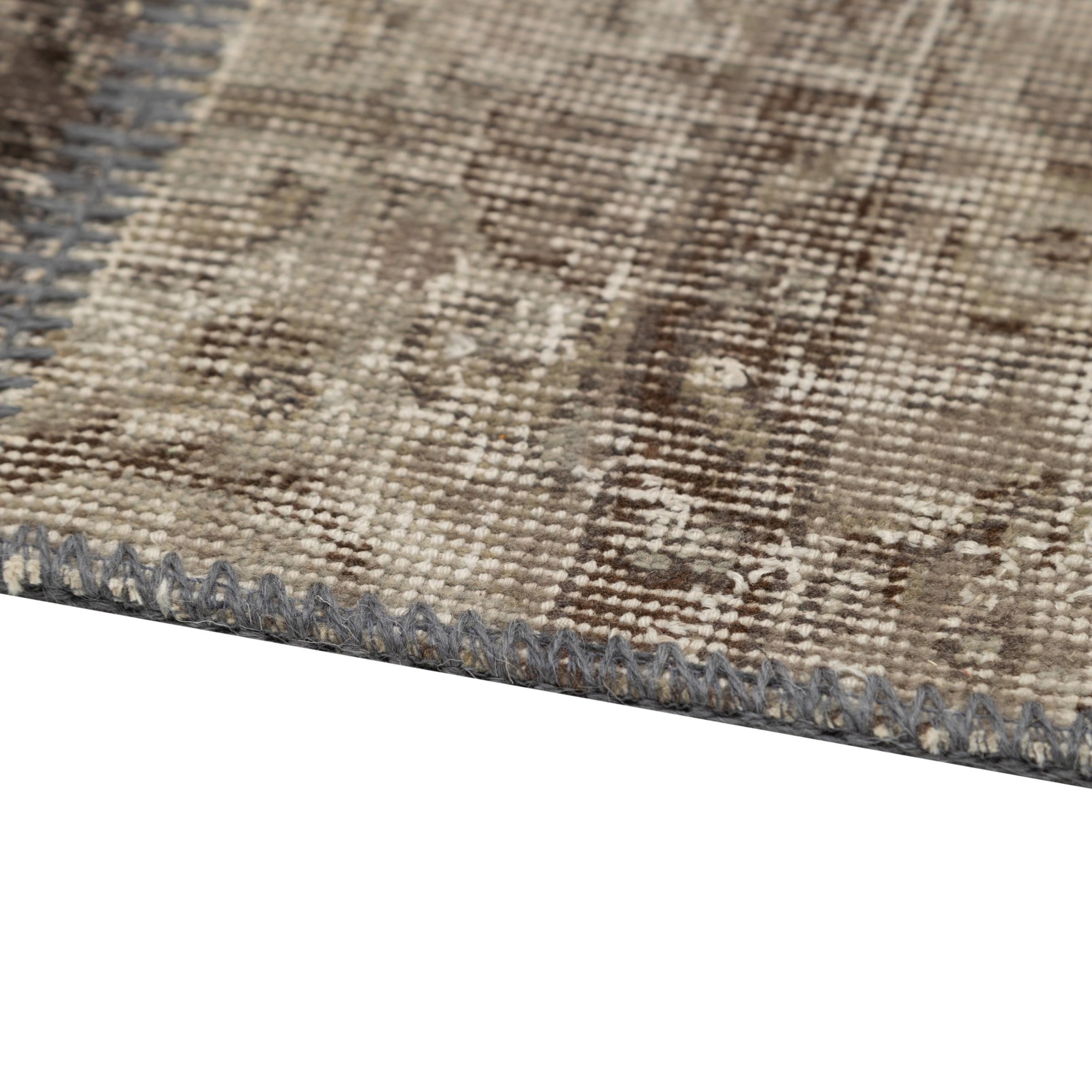 LİMA GRİ PATCHWORK KİLİM 80X150