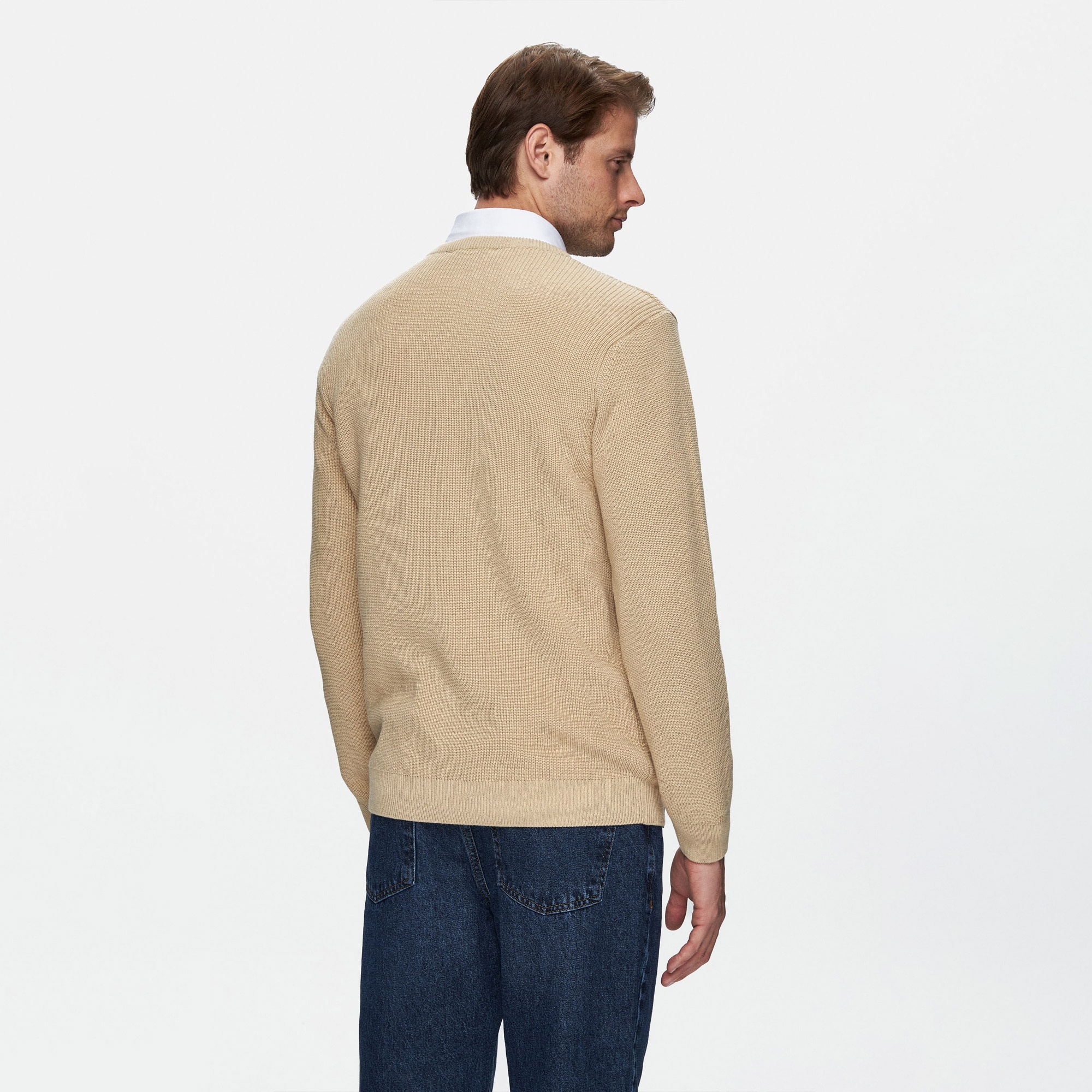 Ucla Emory Erkek Bej Triko