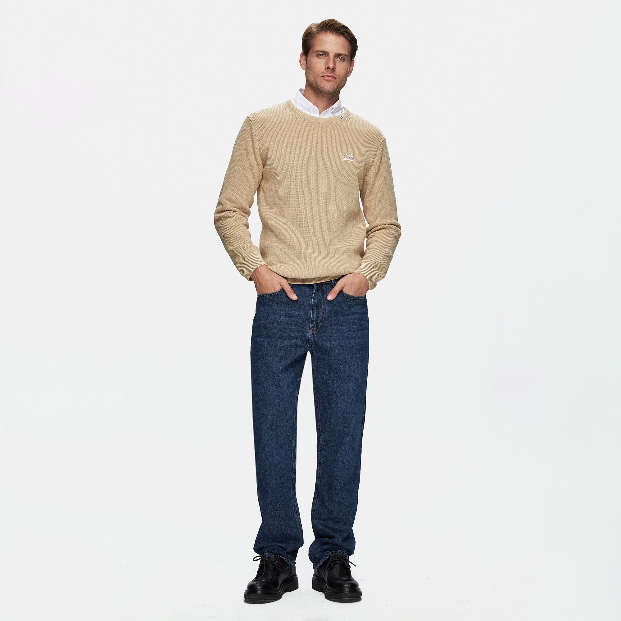 Ucla Emory Erkek Bej Triko