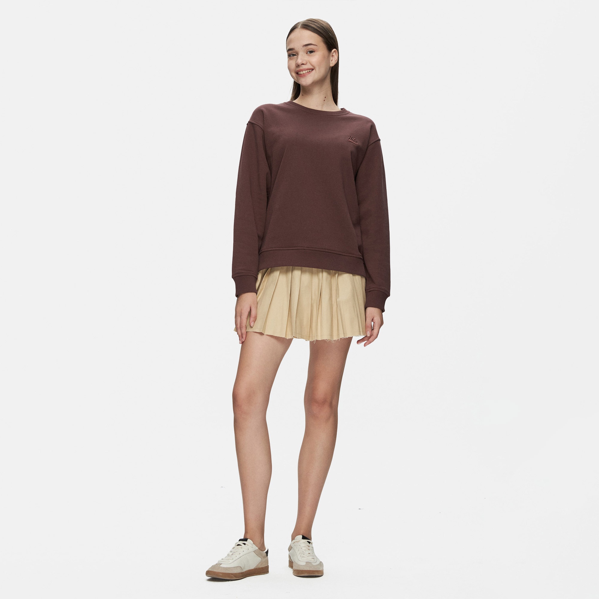 Ucla Sunniva Kadın Pembe Sweatshirt