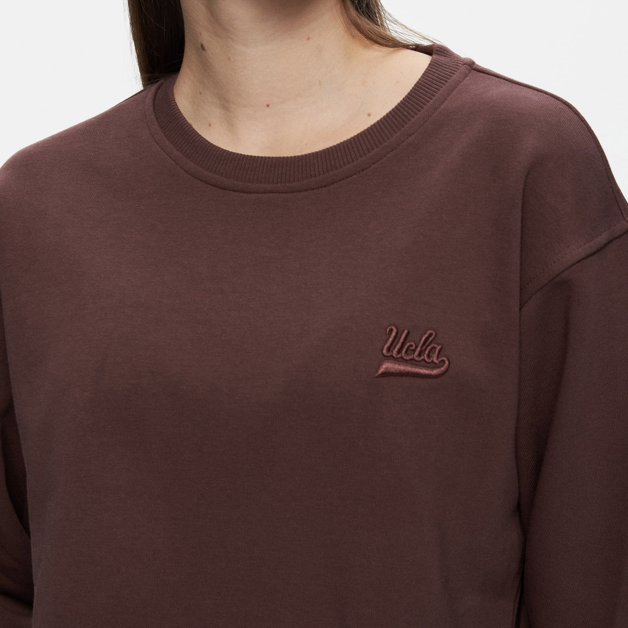 Ucla Sunniva Kadın Pembe Sweatshirt