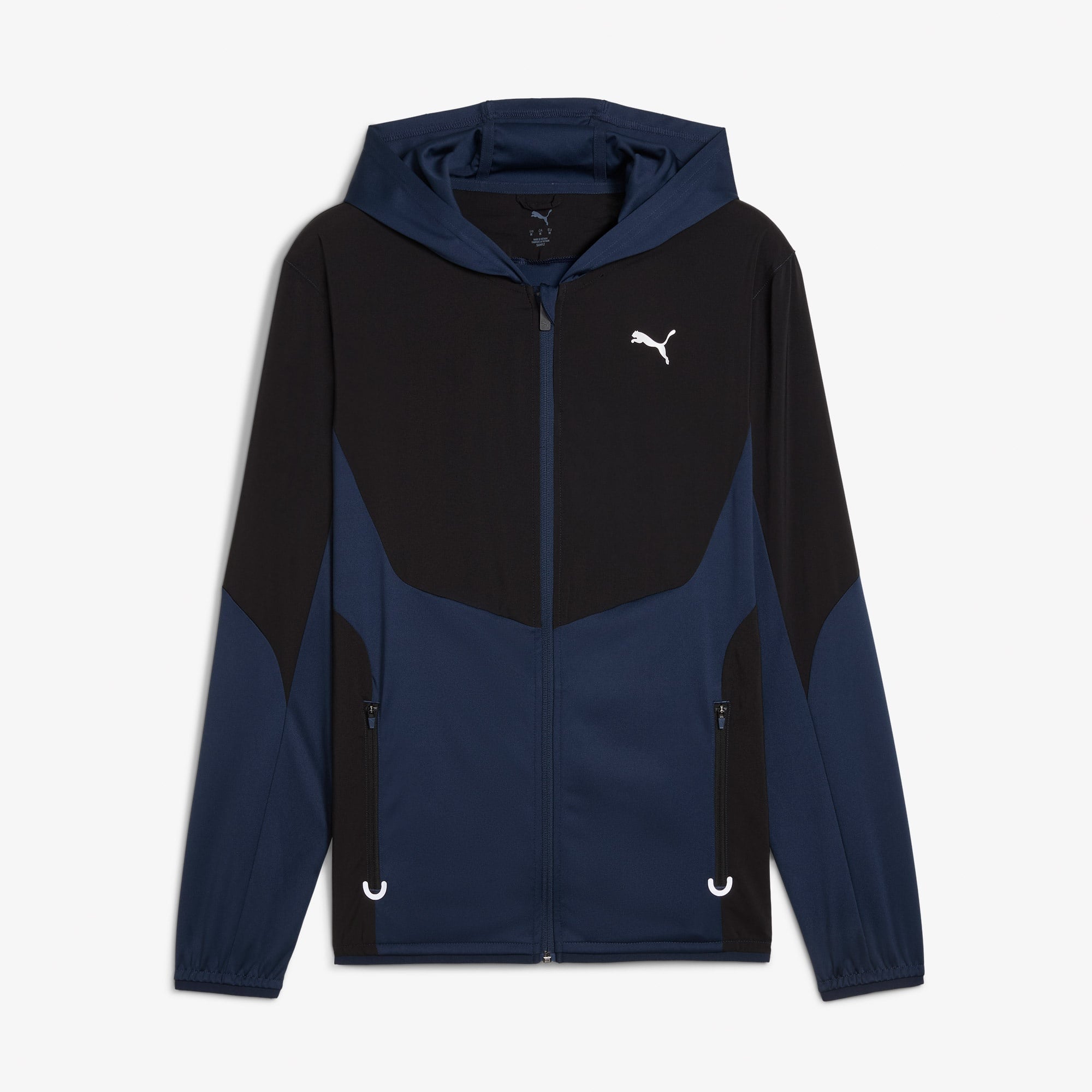 Puma Flex Fabric Mix Erkek Lacivert Antrenman Ceketi