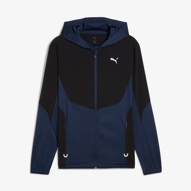  Puma Flex Fabric Mix Erkek Lacivert Antrenman Ceketi