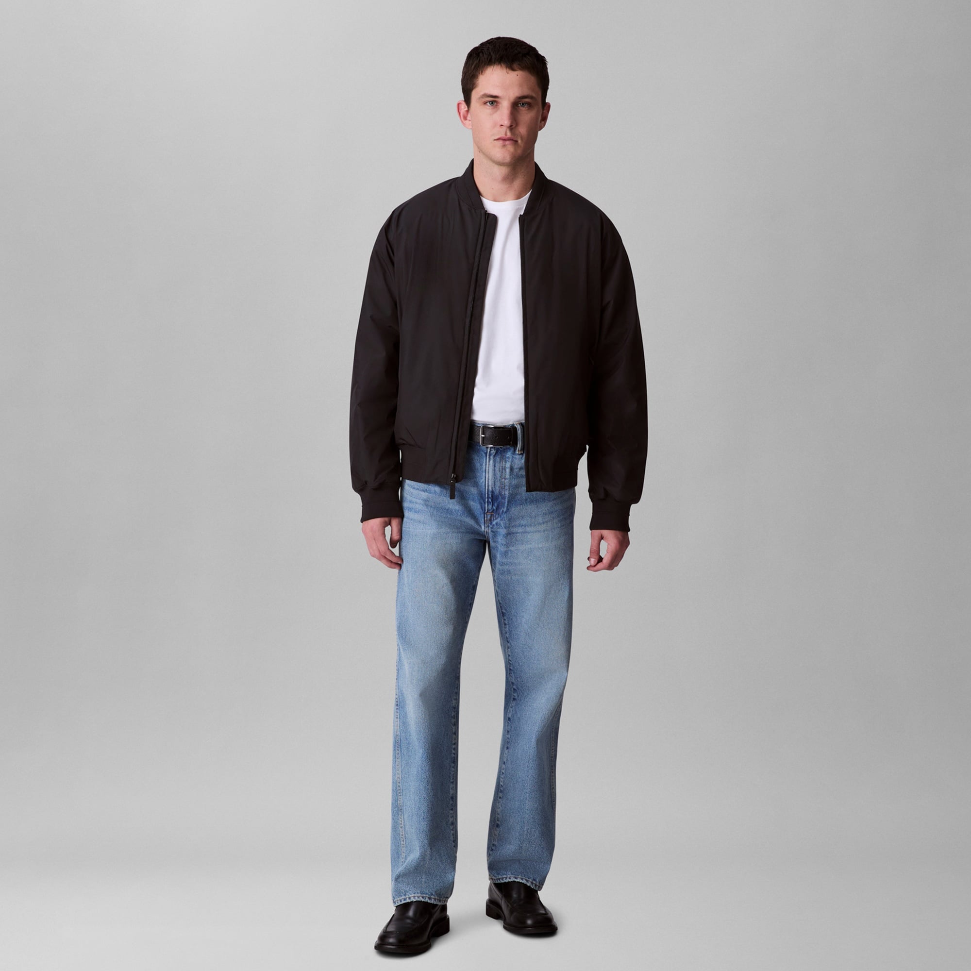 Calvin Klein Hero Bomber Erkek Siyah Mont