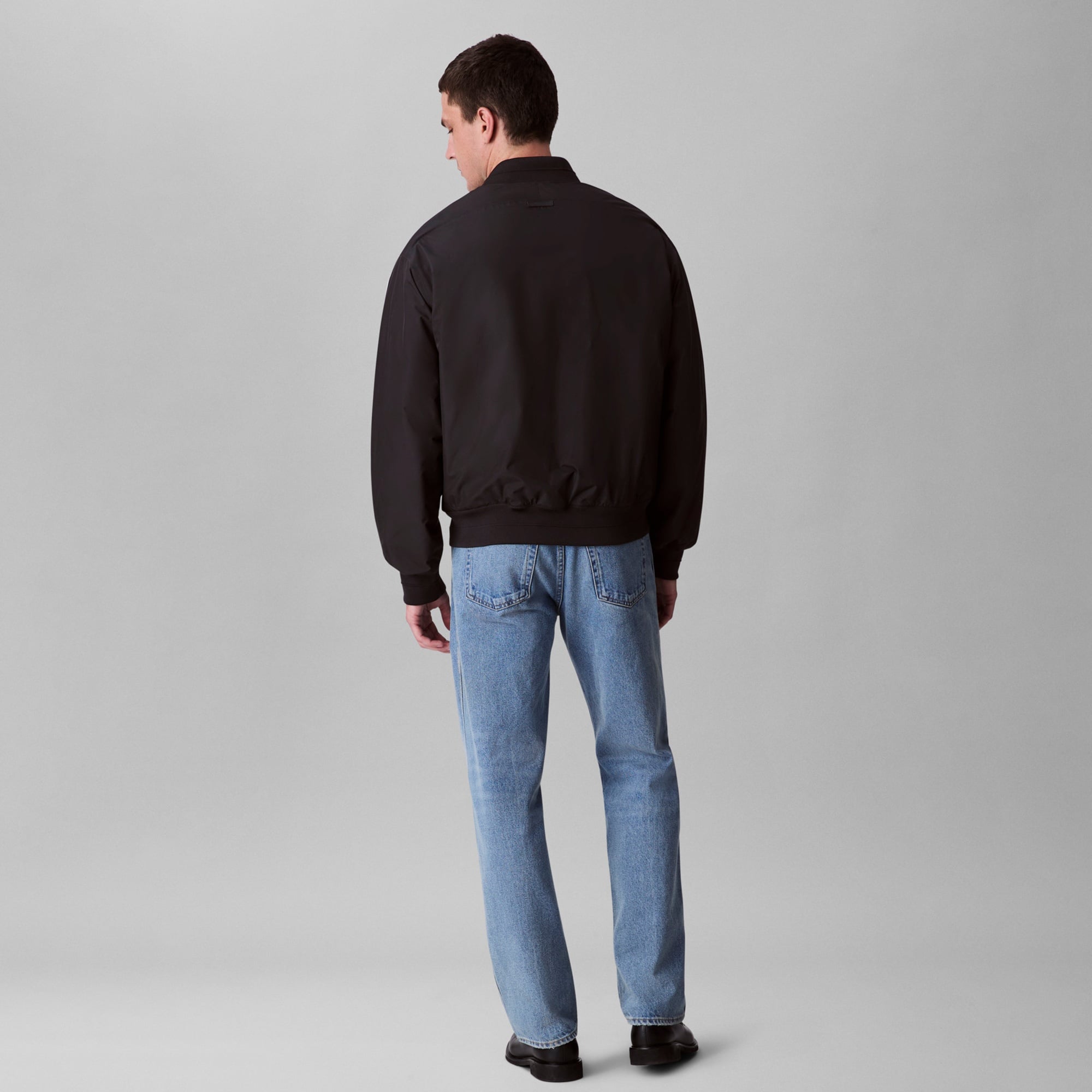 Calvin Klein Hero Bomber Erkek Siyah Mont