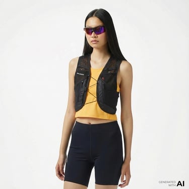  Salomon Act Skin 12 Unisex Siyah Koşu Yeleği