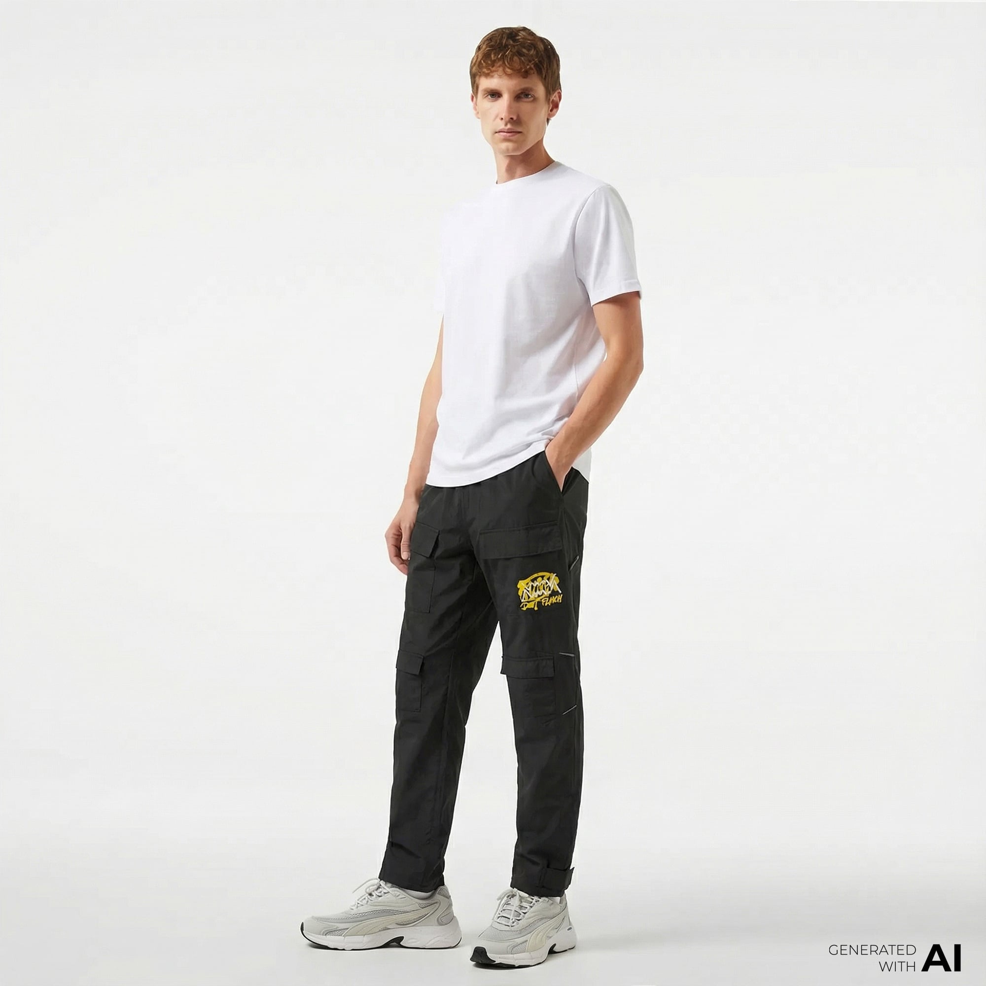  Puma Breakdown Cargo Erkek Siyah Günlük Eşofman Altı