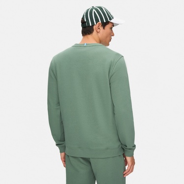  Ucla Valley Erkek Yeşil Sweatshirt