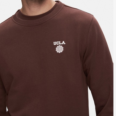  Ucla Valley Erkek Pembe Sweatshirt
