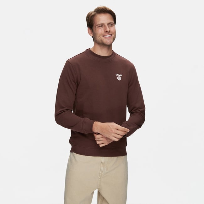  Ucla Valley Erkek Pembe Sweatshirt