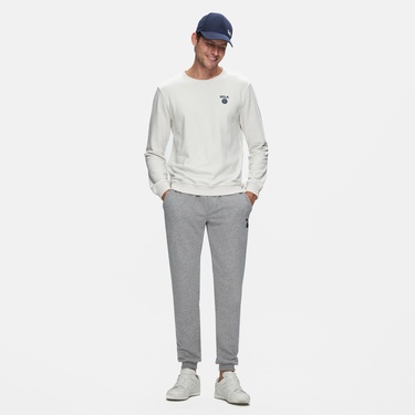  Ucla Valley Erkek Krem Rengi Sweatshirt