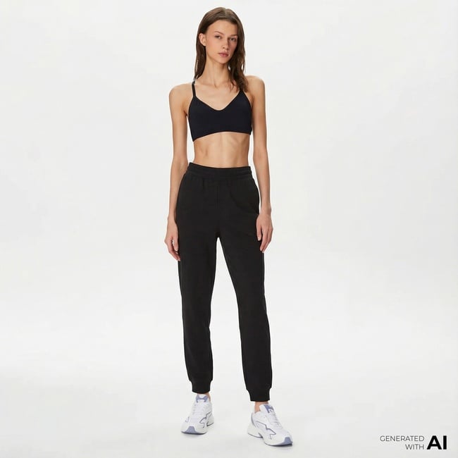  Puma Her High-Waist Kadın Siyah Pantolon