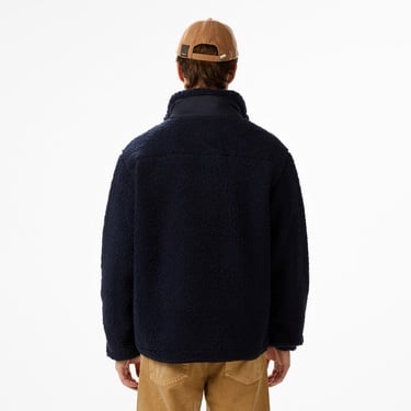  Tommy Hilfiger Teddy Through Erkek Fermuarlı Lacivert Ceket