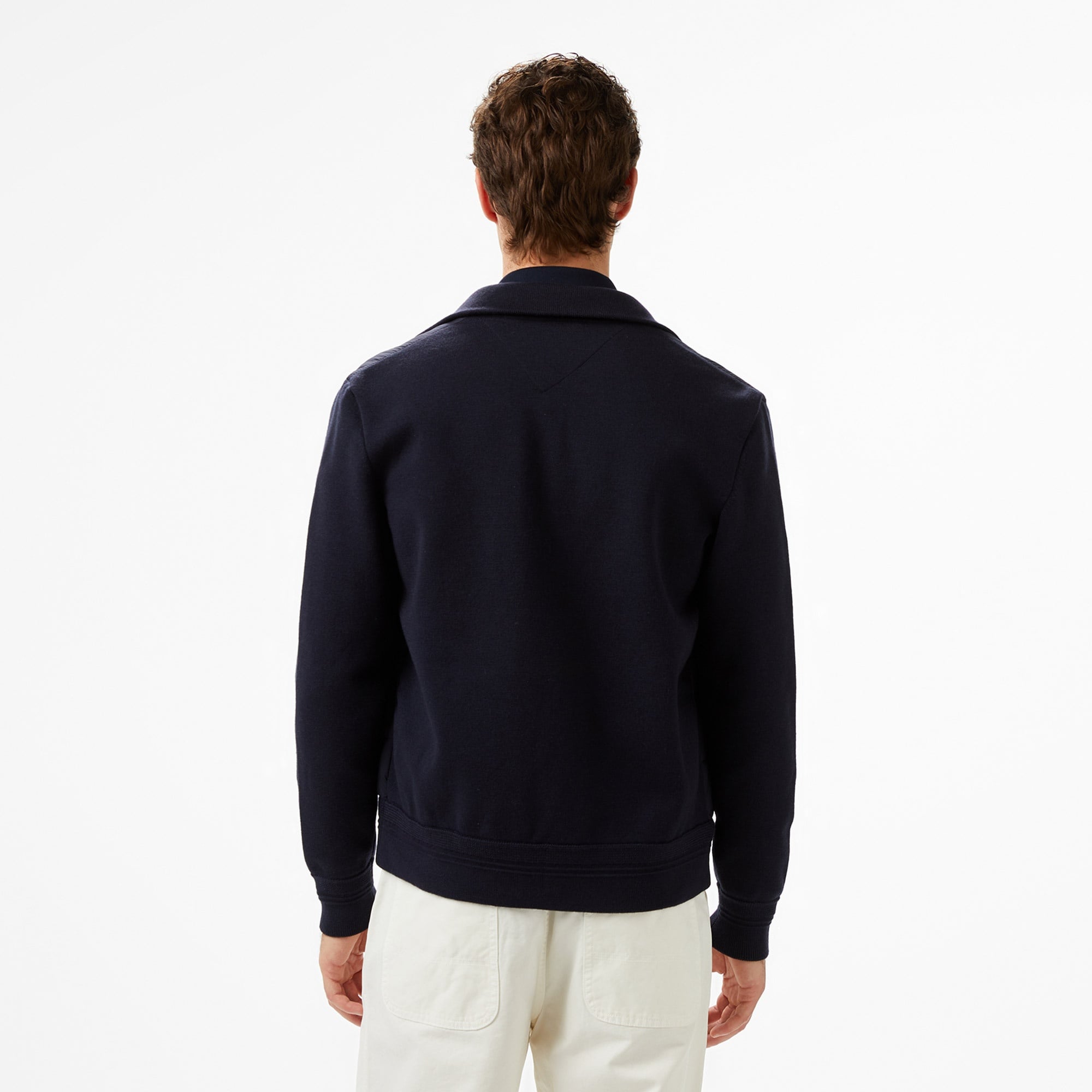 Tommy Hilfiger Mixed Media Erkek Lacivert Ceket