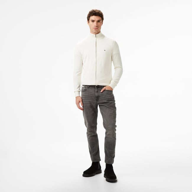  Calvin Klein Slim Taper Hearst Erkek Gri Jean