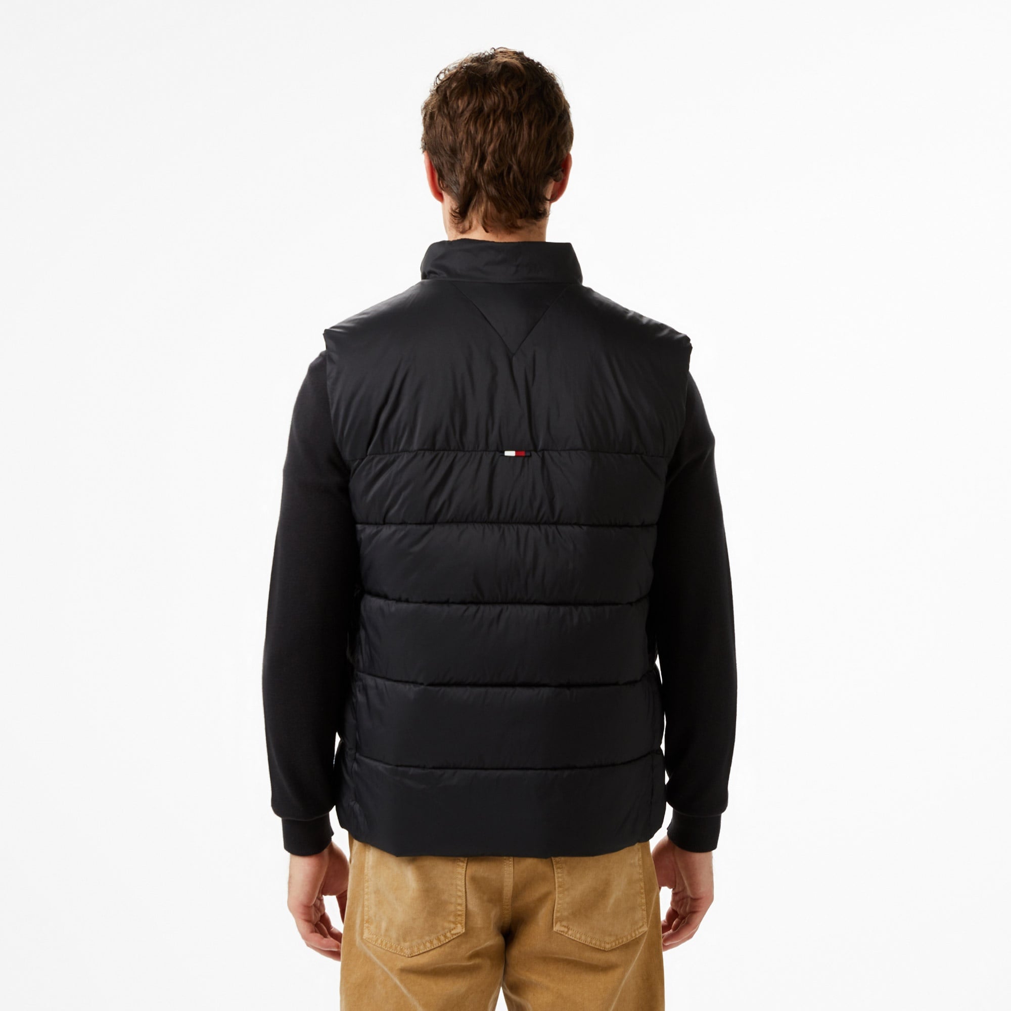 Tommy Hilfiger New Mid Weight Erkek Siyah Yelek