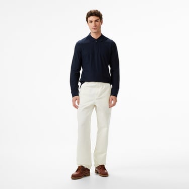  Tommy Hilfiger Performance Casual Erkek Lacivert Polo Yaka T-Shirt