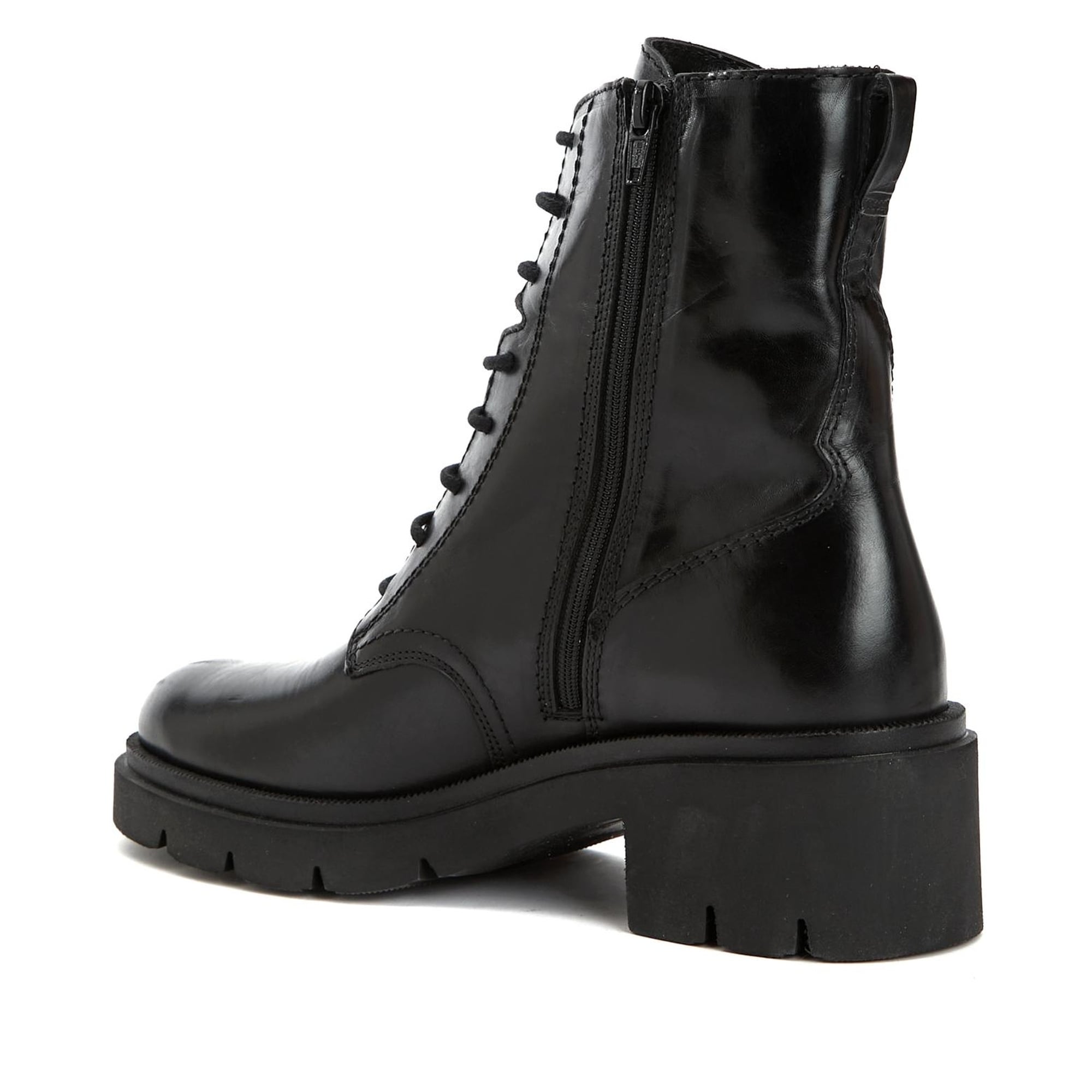 George Hogg Kadın Siyah Deri Bot