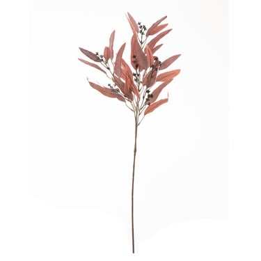 OKALİPTÜS BORDO DAL ÇİÇEK 78 CM