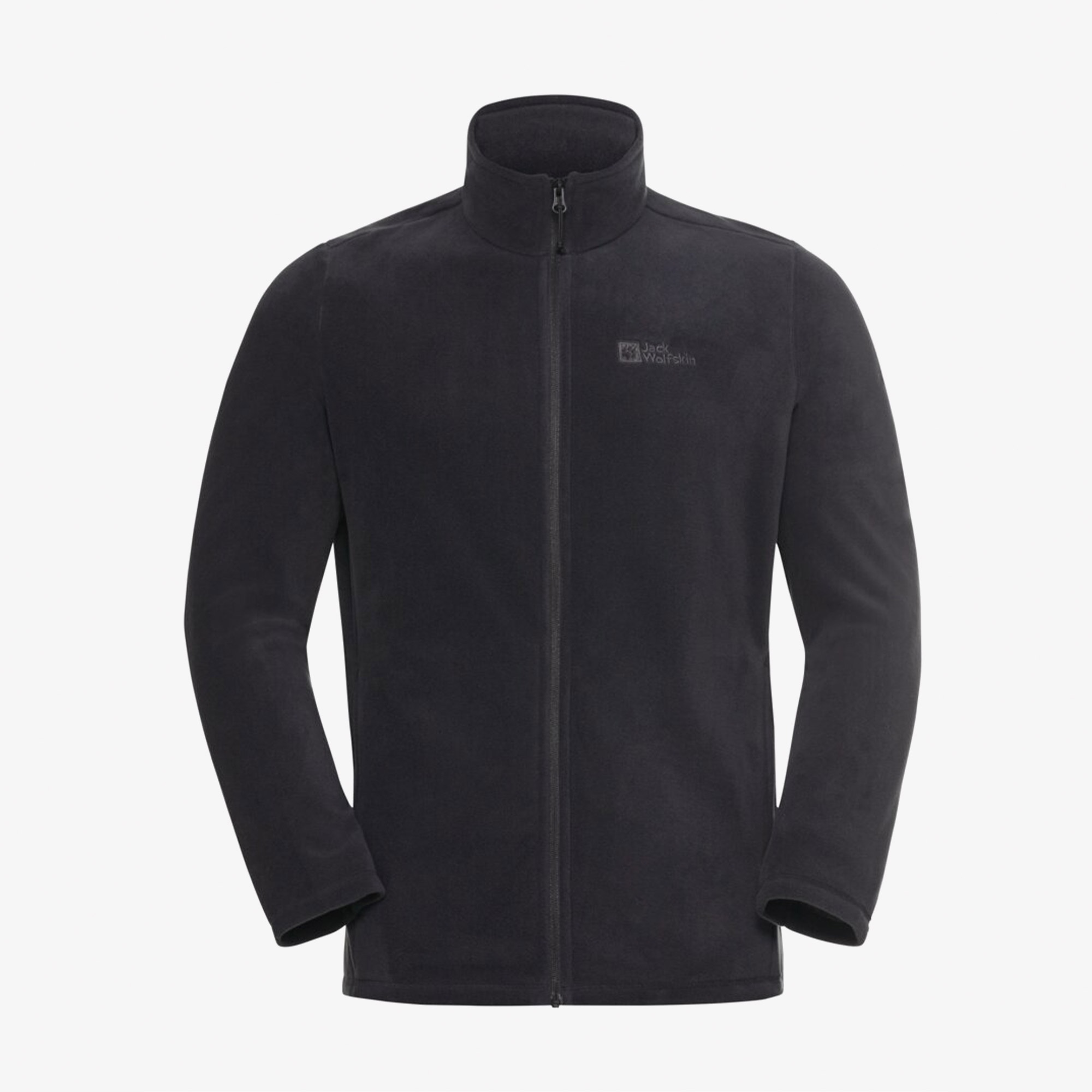 Jack Wolfskin Taunus Full Zipped Erkek Siyah Ceket