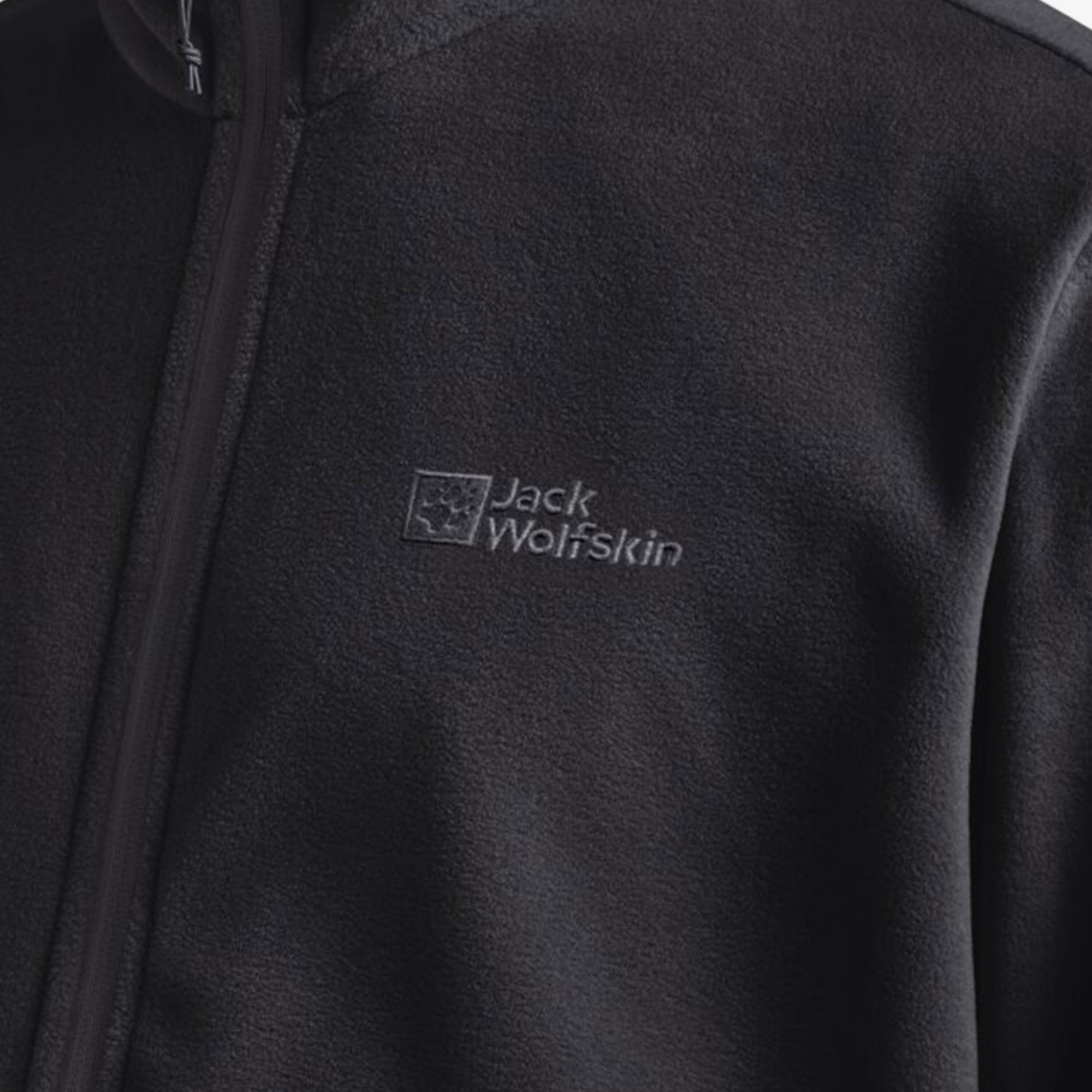 Jack Wolfskin Taunus Full Zipped Erkek Siyah Ceket
