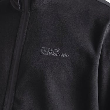  Jack Wolfskin Taunus Full Zipped Erkek Siyah Ceket