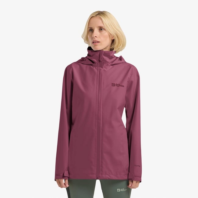  Jack Wolfskin Trailtime 2L Kadın Krem Ceket