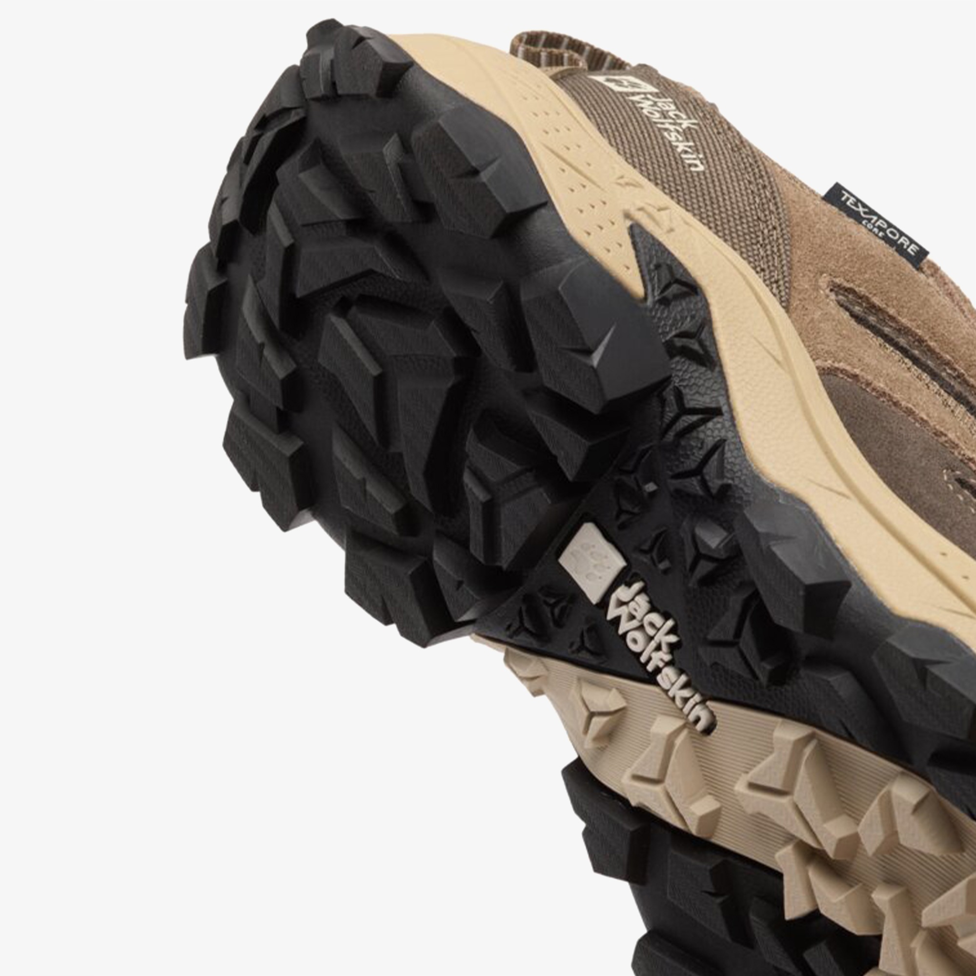 Jack Wolfskin Vojo Tour Texapore Low Kadın Krem Outdoor Ayakkabı