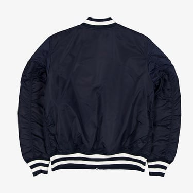  Alpha Industries x New Era Chicago Bears MA-1 Bomber Erkek Lacivert Mont
