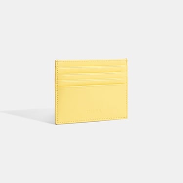  Kadın Sarı Deri Kartlık