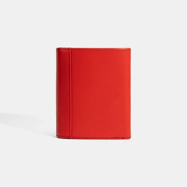  Kadın Kırmızı D Logolu Deri Cüzdan