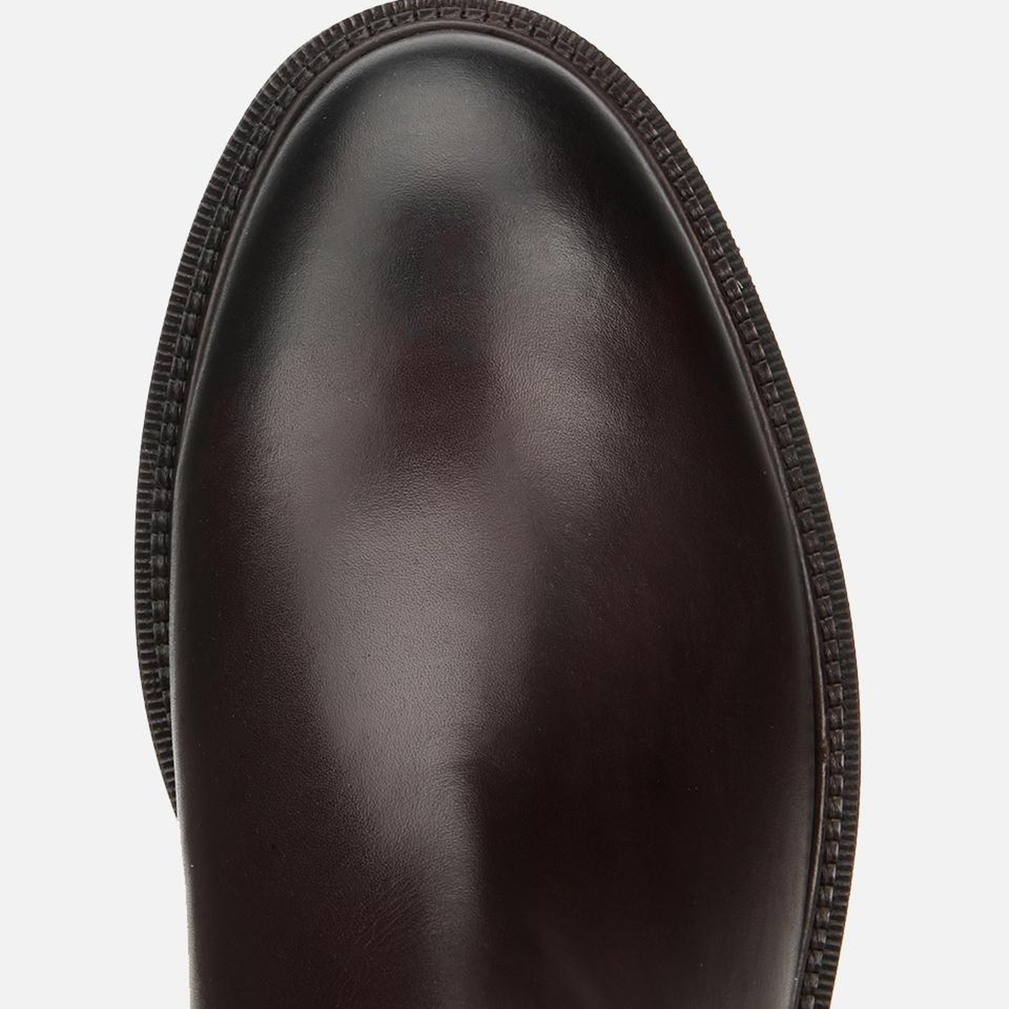 Erkek Deri Kahverengi Lastik Detaylı Chelsea Bot